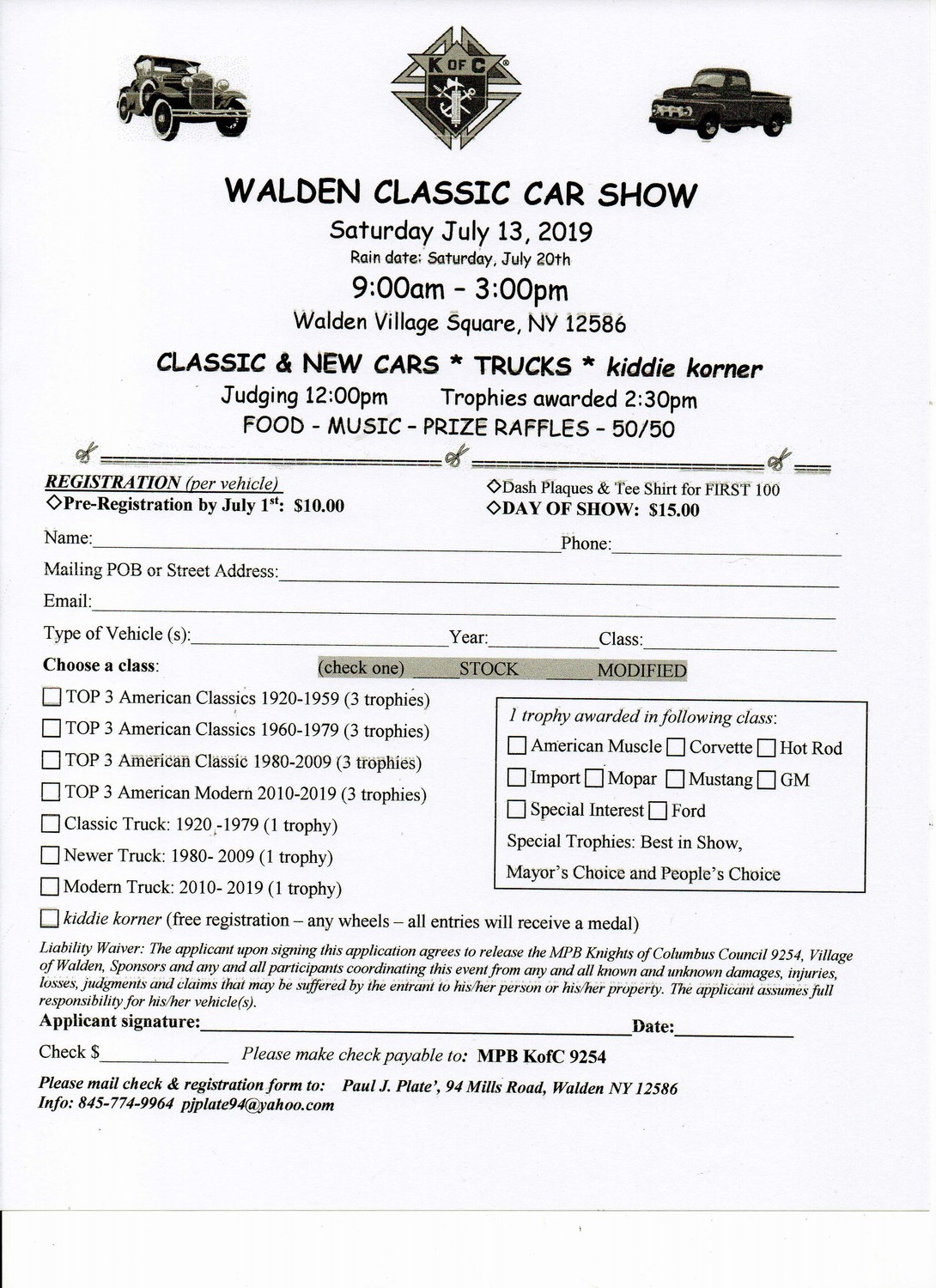 Walden Classic Car Show My Hudson Valley